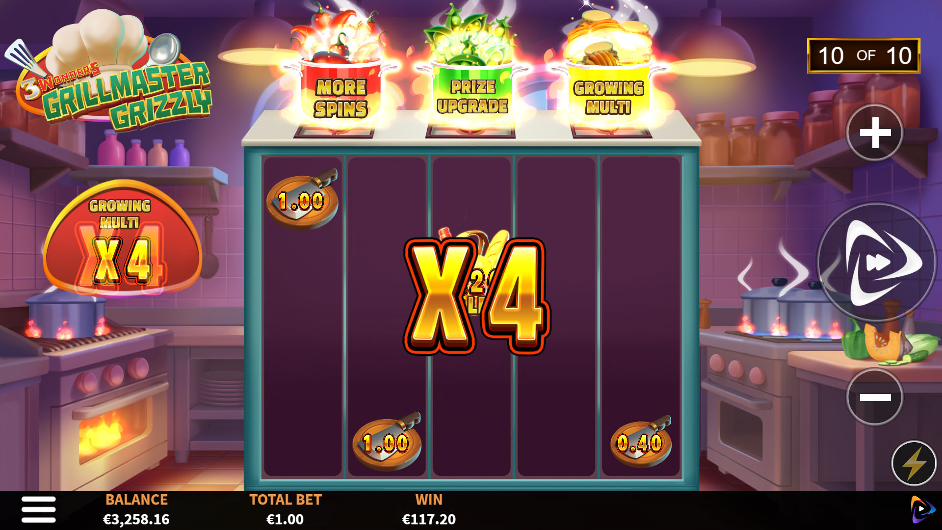 3 Wonders Grillmaster Grizzly Screenshot