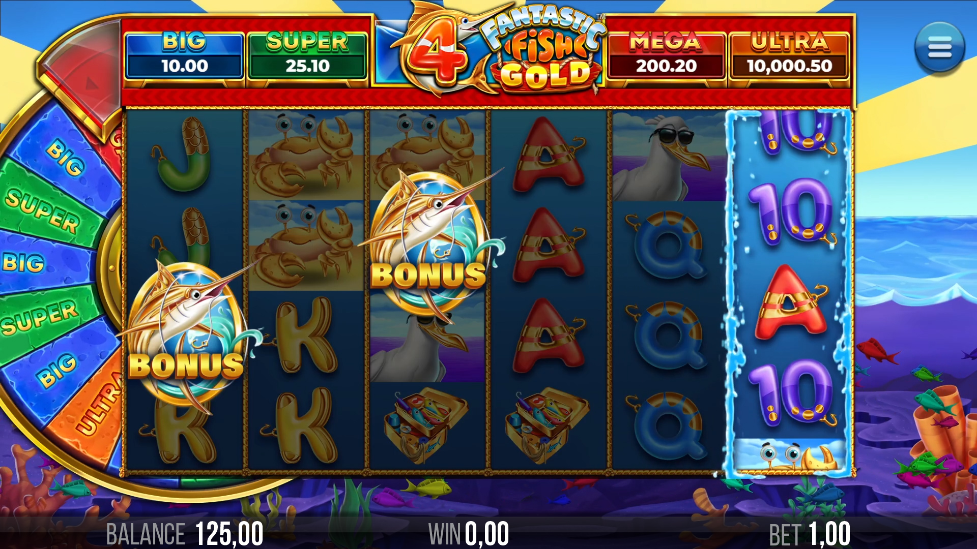 4 Fantastic Fish Gold Screenshot
