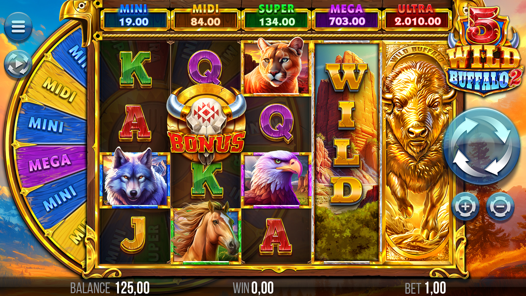 5 Wild Buffalo 2 Screenshot