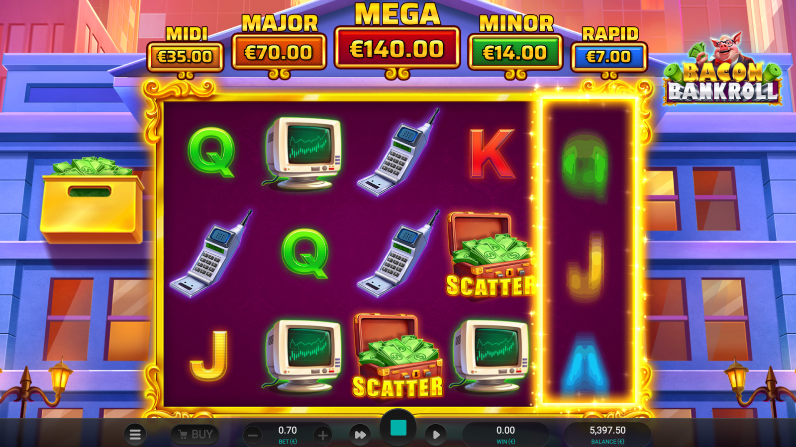 Bacon Bankroll Screenshot