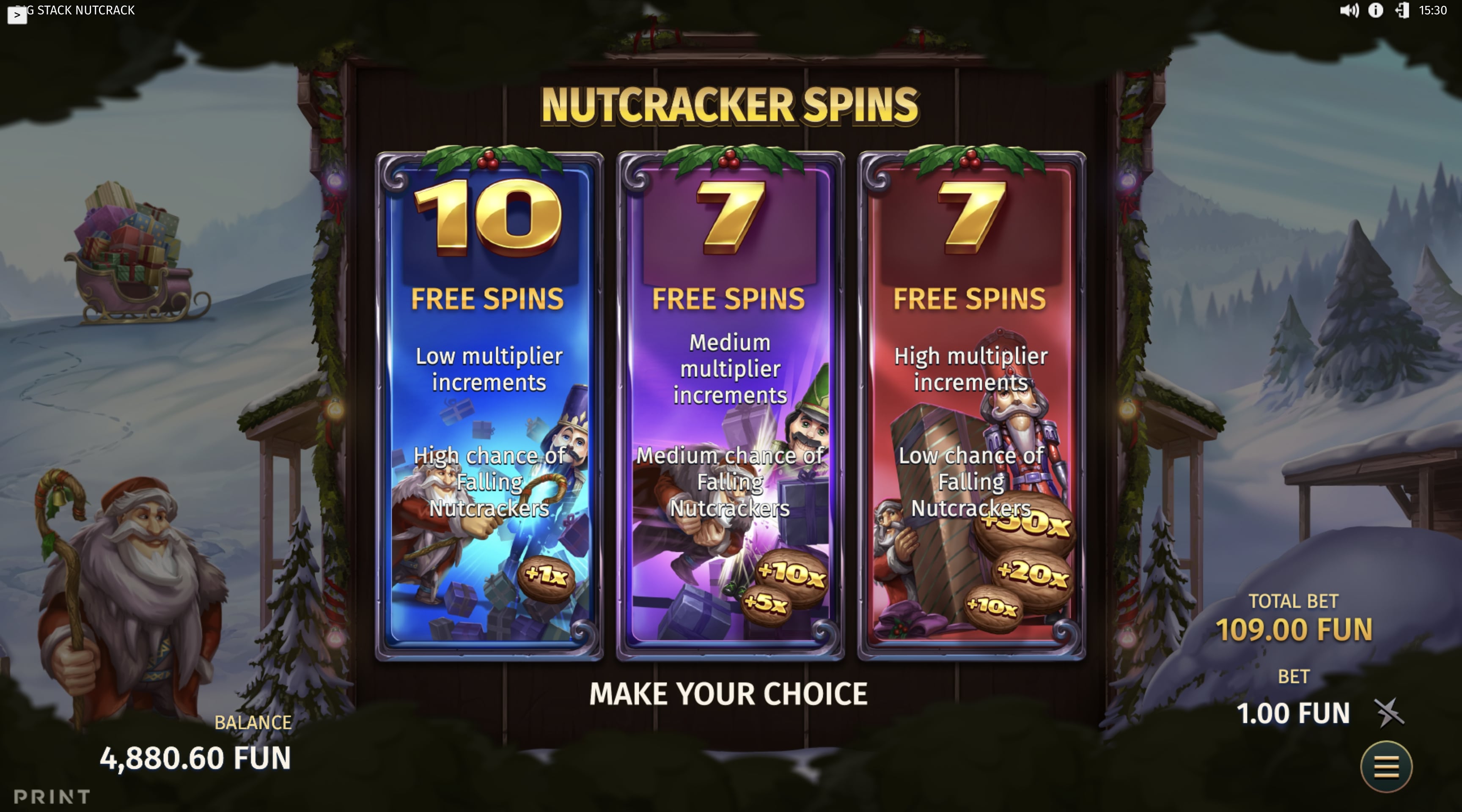 Big Stack Nutcrack Screenshot