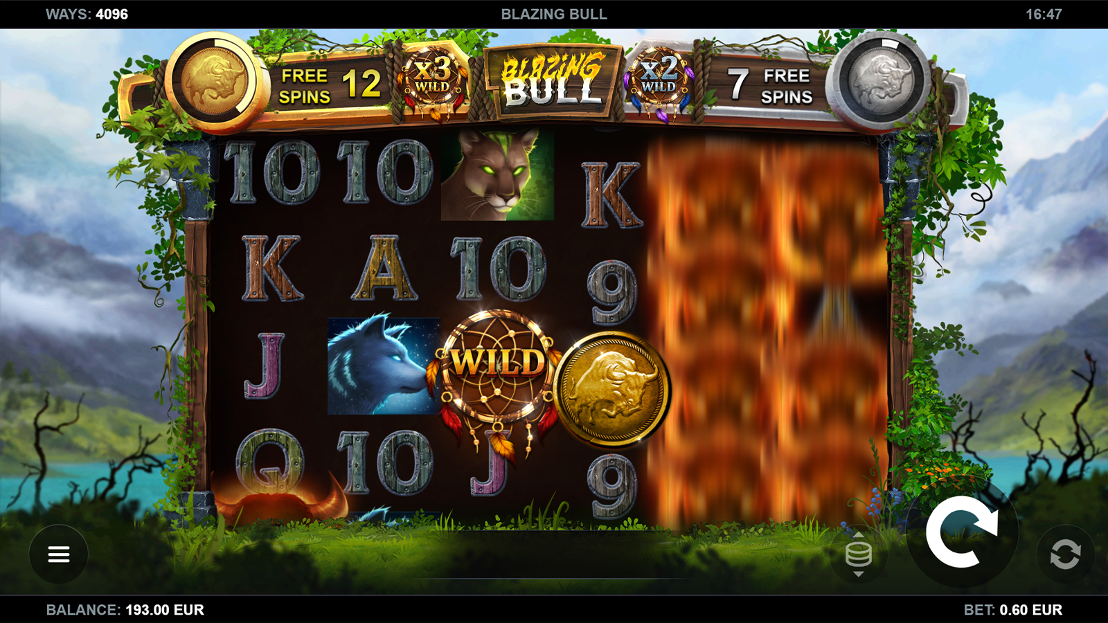 Blazing Bull Screenshot
