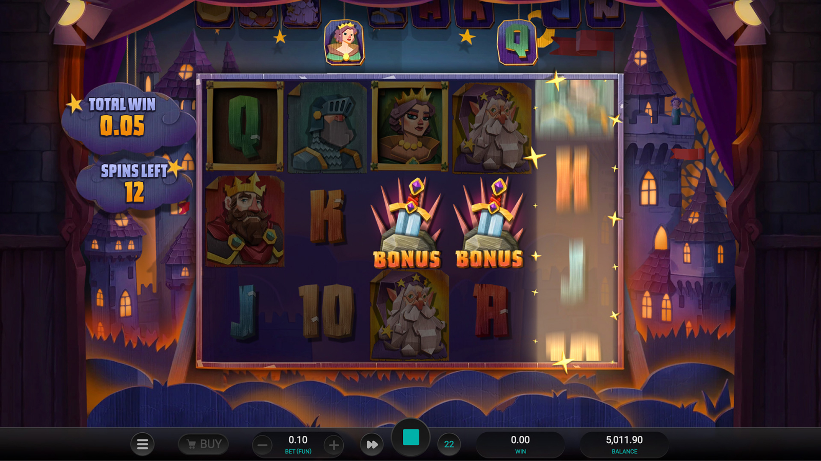 Camelot Cash Screenshot