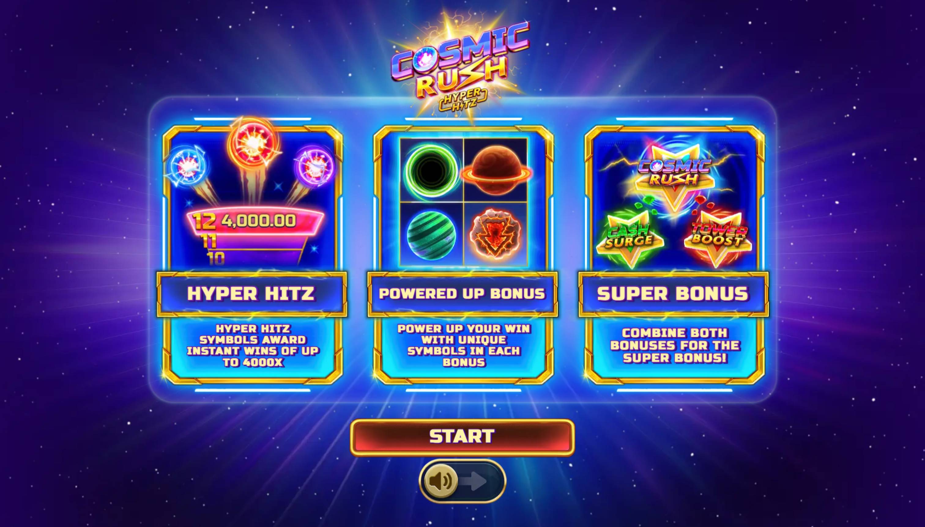 Cosmic Rush: Hyper Hitz Screenshot