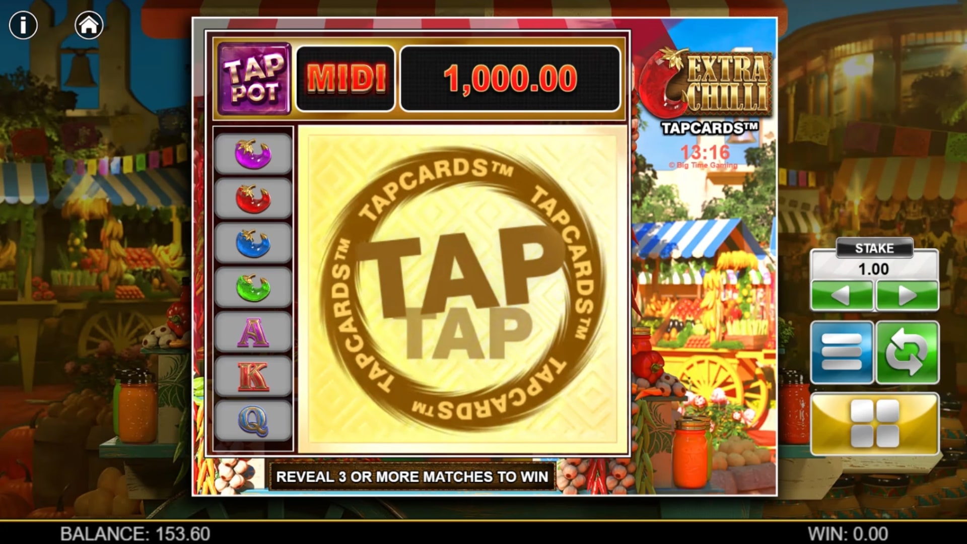 Extra Chilli TapCards™ Screenshot