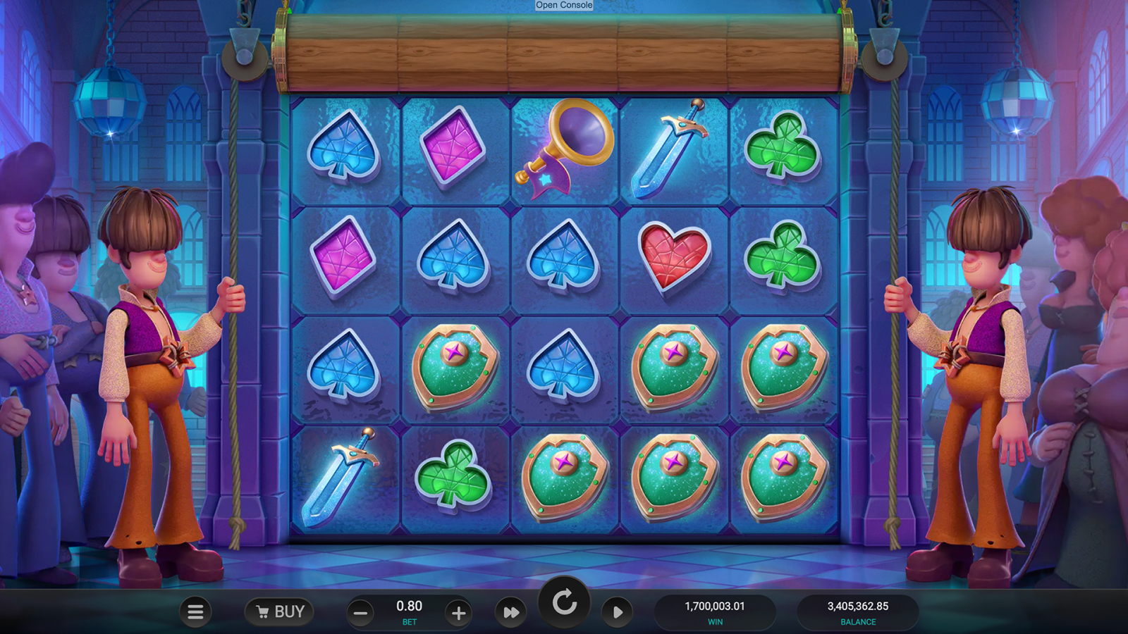 Groovy Knights Dream Drop Screenshot