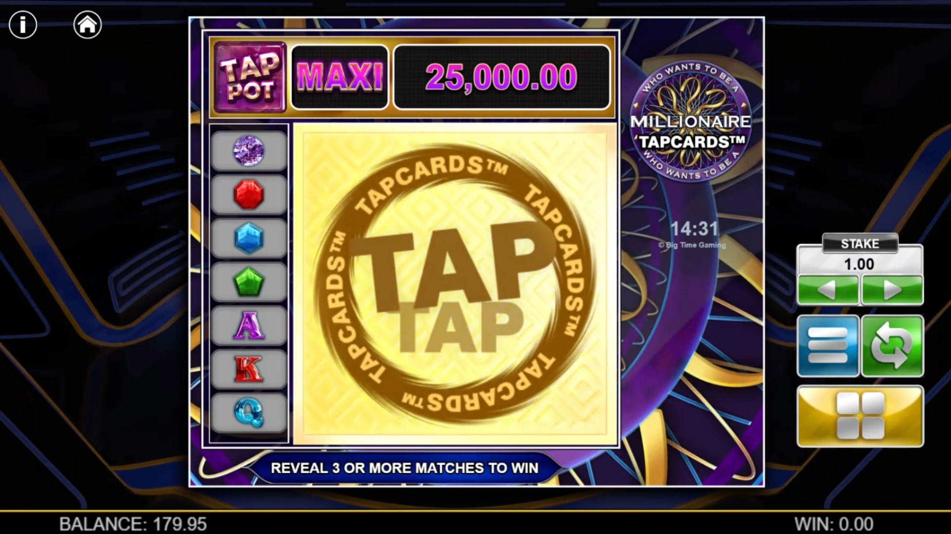 Millionaire TapCards™ Screenshot