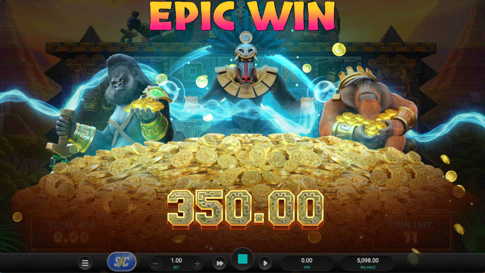 Monkey Gods of the Inca Screenshot