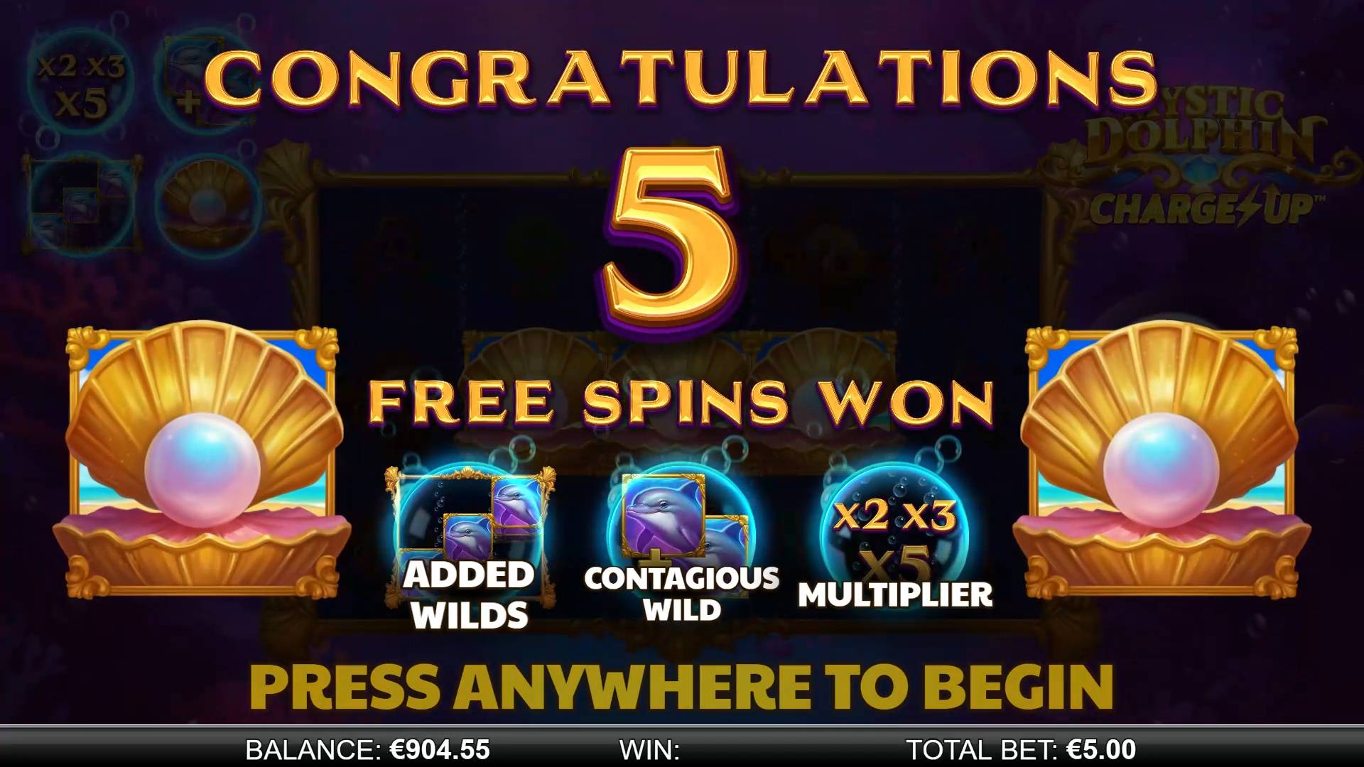 Mystic Dolphin Charge Up Screenshot