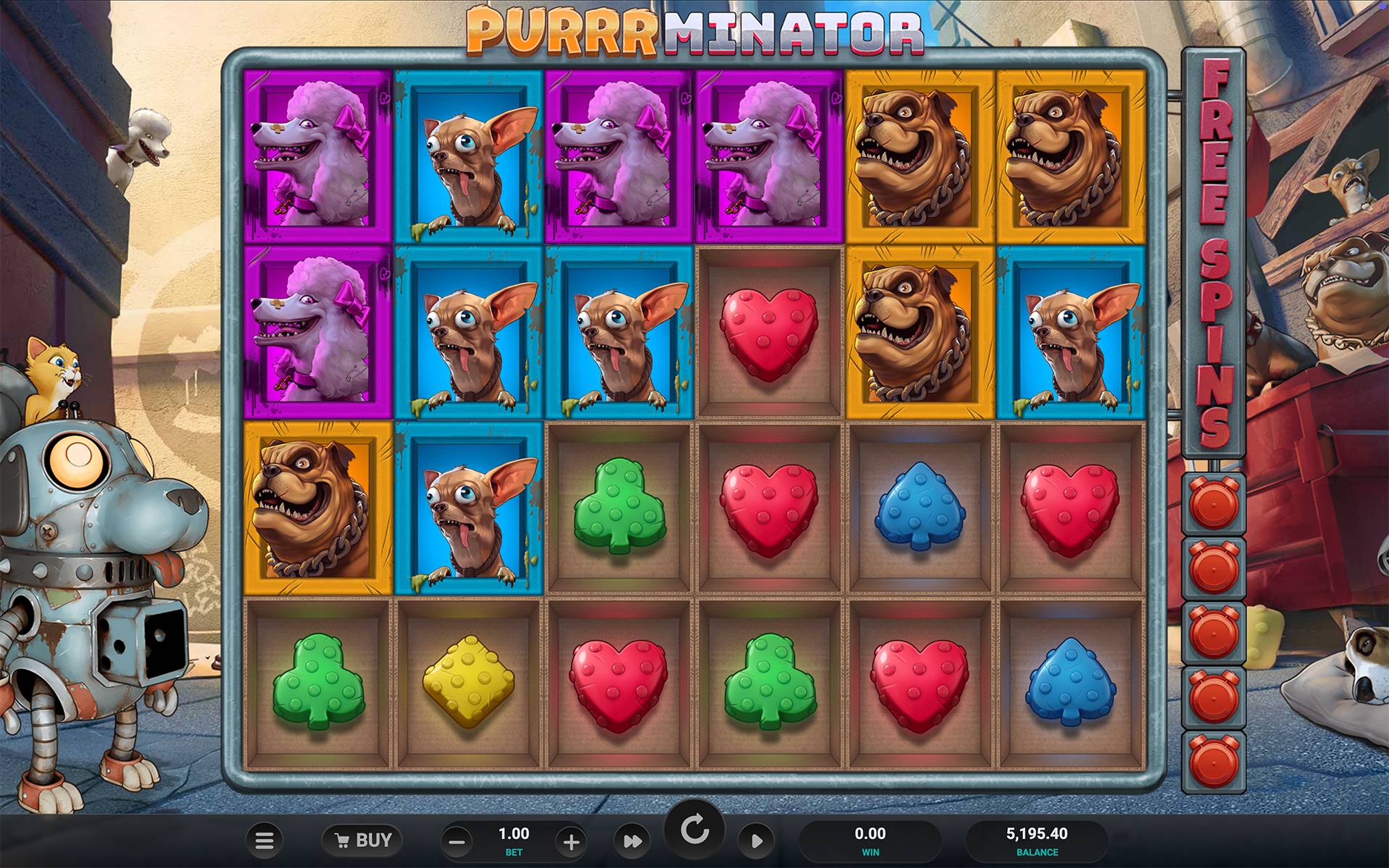 Purrrminator Dream Drop Screenshot