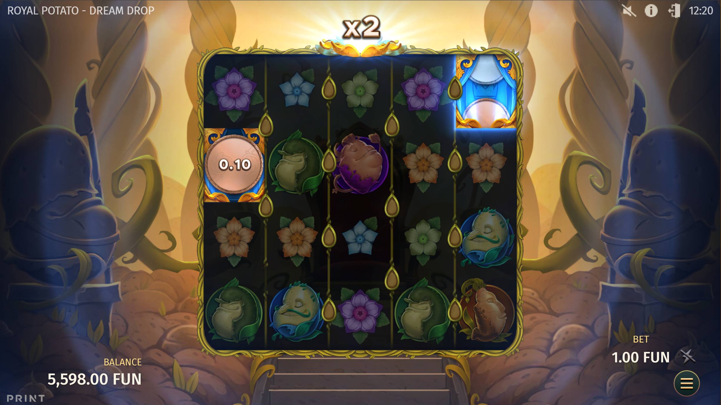 Royal Potato Dream Drop Screenshot