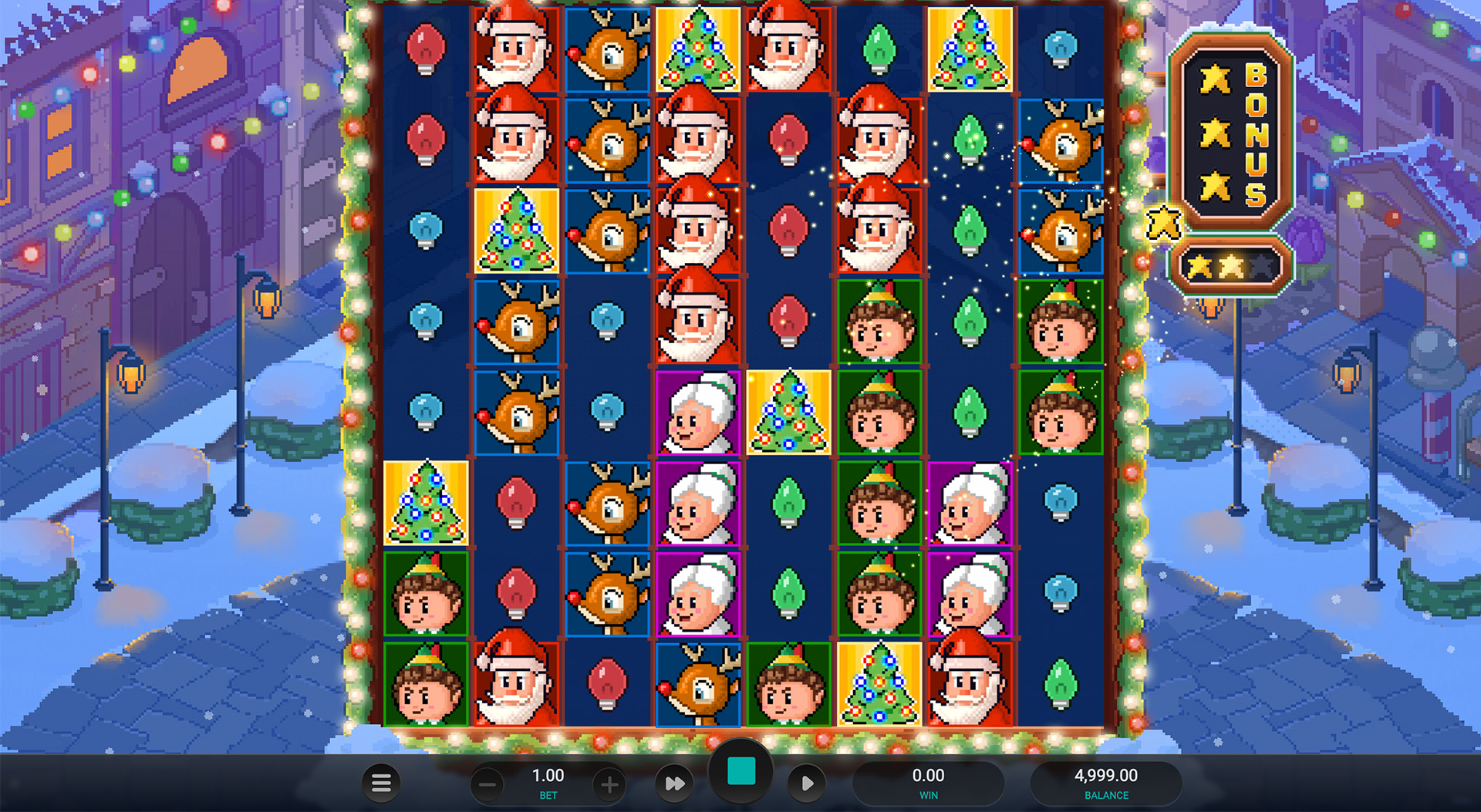 Santa's Stack Dream Drop Screenshot