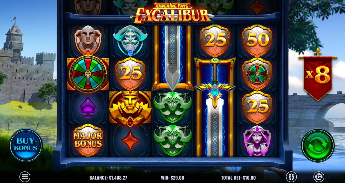 Towering Pays Excalibur Screenshot