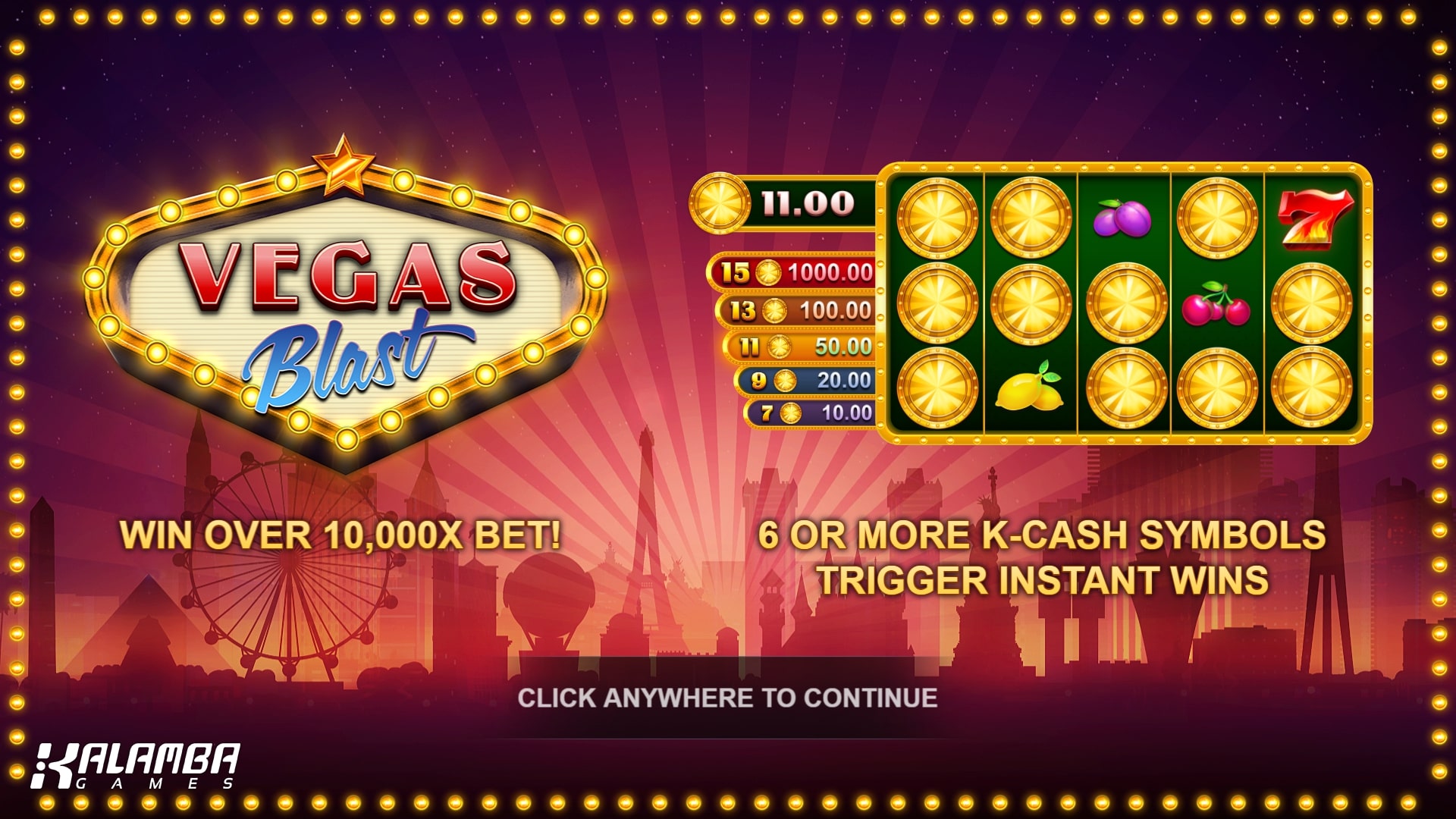 Vegas Blast Screenshot
