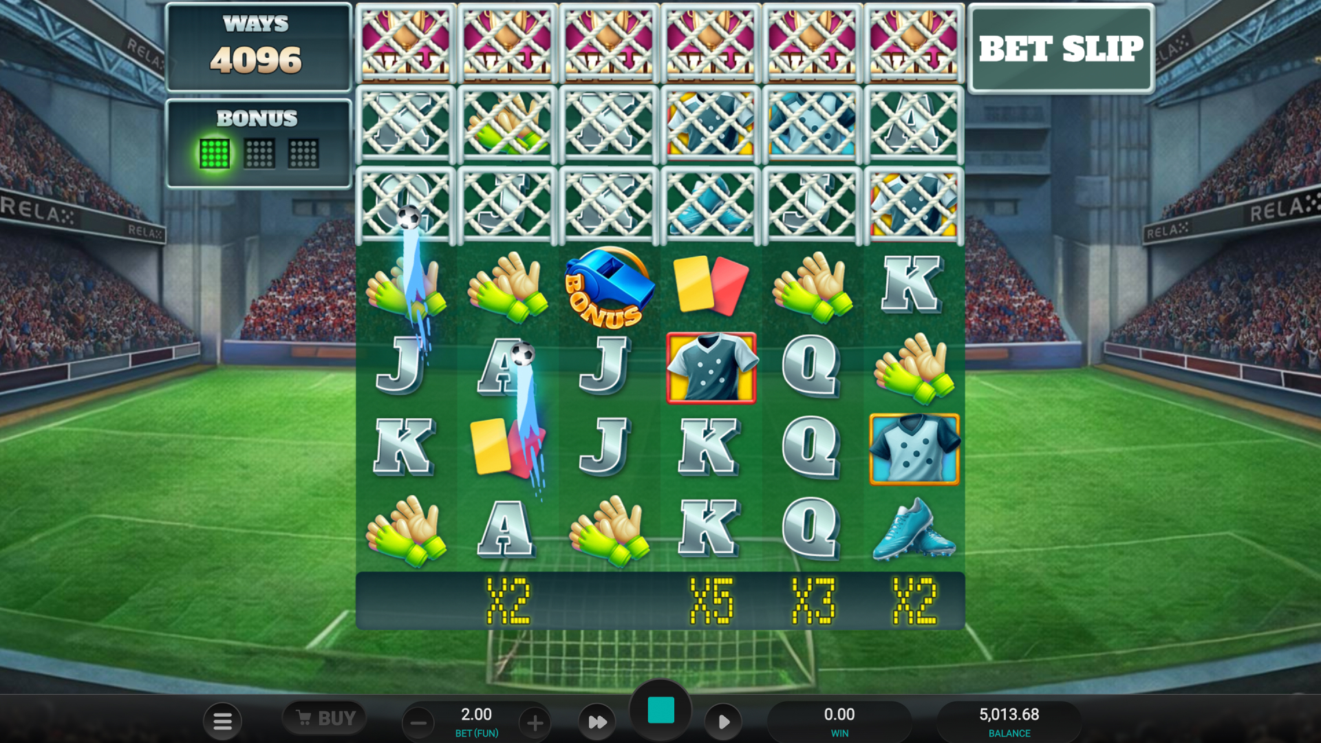 World Class Kick Off Dream Drop Screenshot