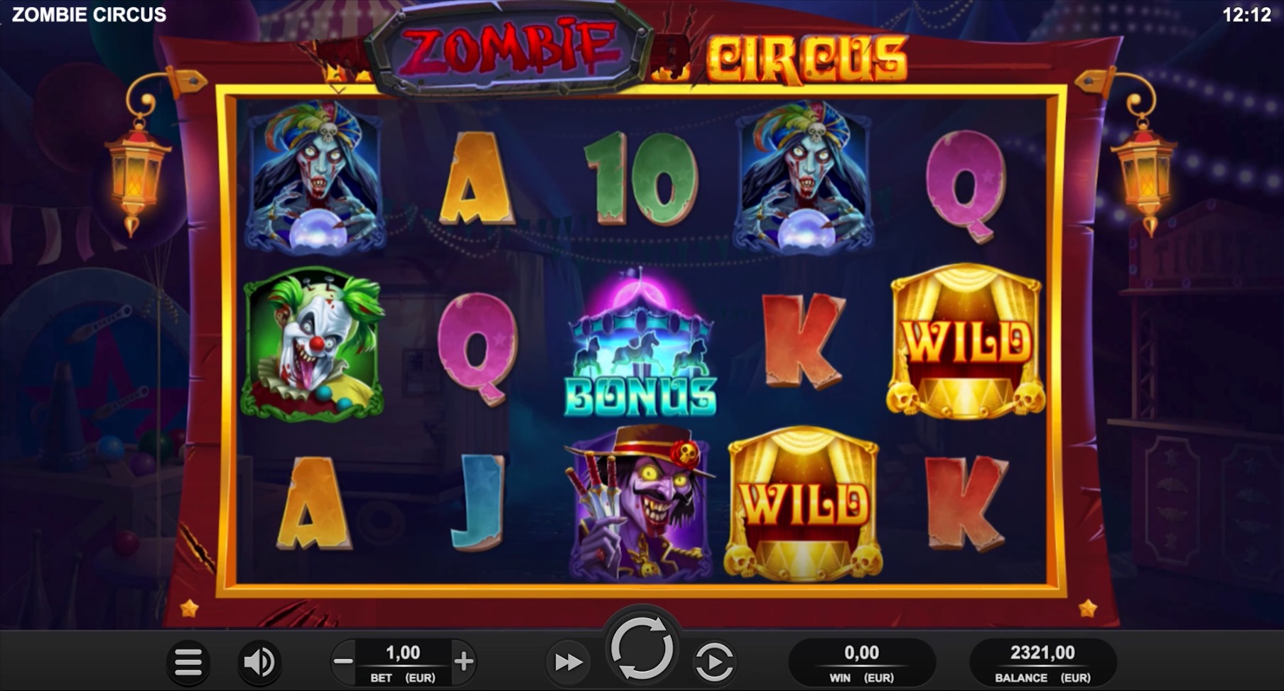 Zombie Circus Screenshot